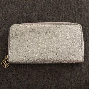 Adrienne Vittadini Sparkling Silver Wallet